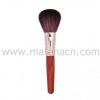 Powder Make up Cosmetic Brush with Oak Handle