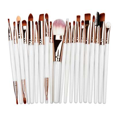 20Pcs Multi Functional Eyeliner Powder Lip Brushes Cheap Makeup Brush Kit Sets