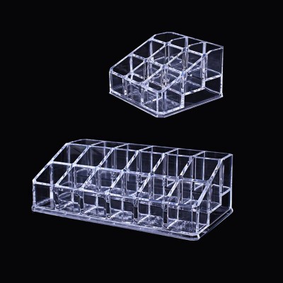 9/10/12/18/24/36 Grids Customized Acrylic Makeup Brush Organizer Lipstick Display Rack Holder