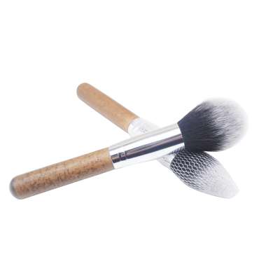 Print Logo Makeup Blening Brushes Handmade Cosmetic Round Powder Brush